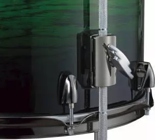 Live Custom Oak 5 Piece Drum Kit - Emerald Shadow Sunburst